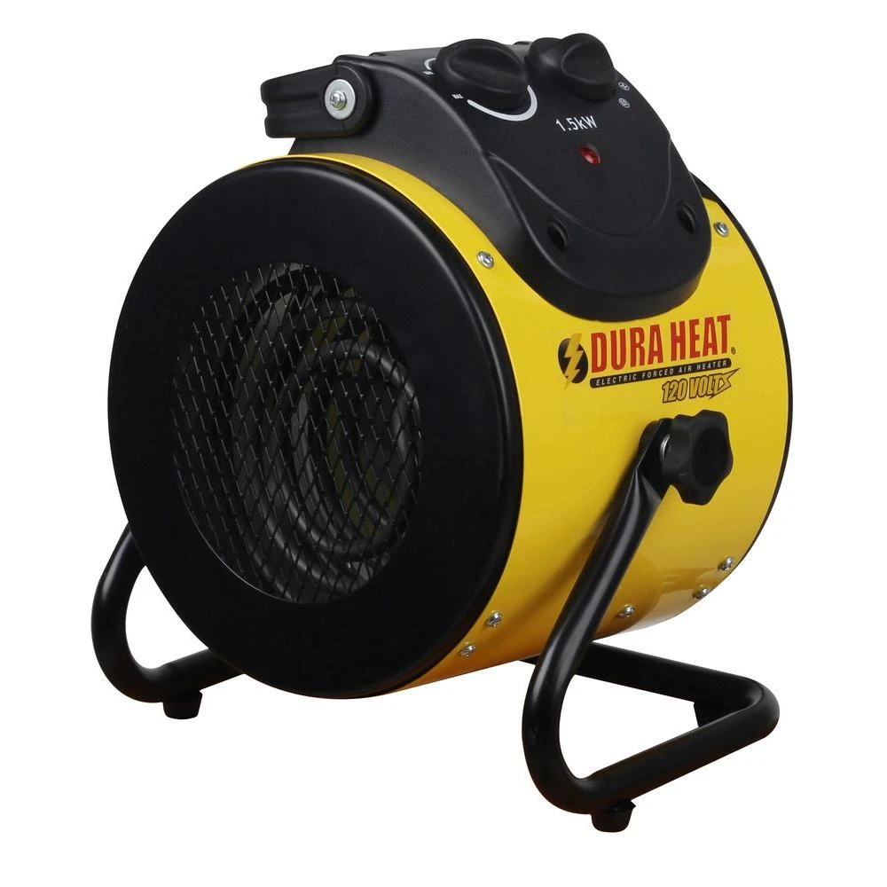 1500-watt Electric Forced Air Heater, Euh1500, 5120 Btu, 250 Sq-ft