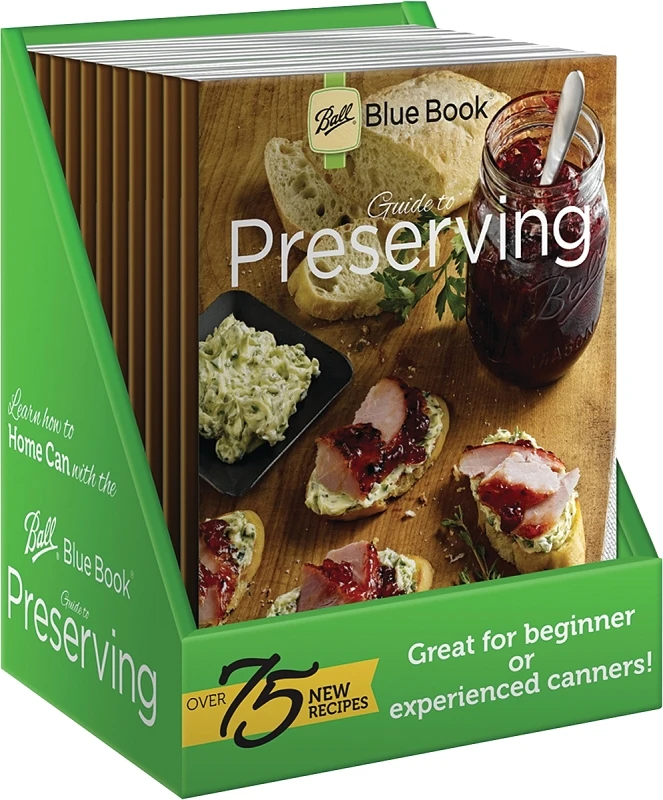 37th Edition Blue Preserving Book - 200 Pages Of Canning And Cooking Recipes
