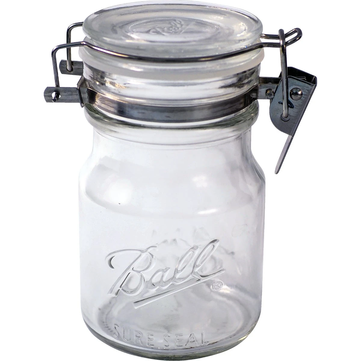 Regular Mouth Wire Bale Glass Storage Jar 14 Oz 1 Pk Airtight Seal