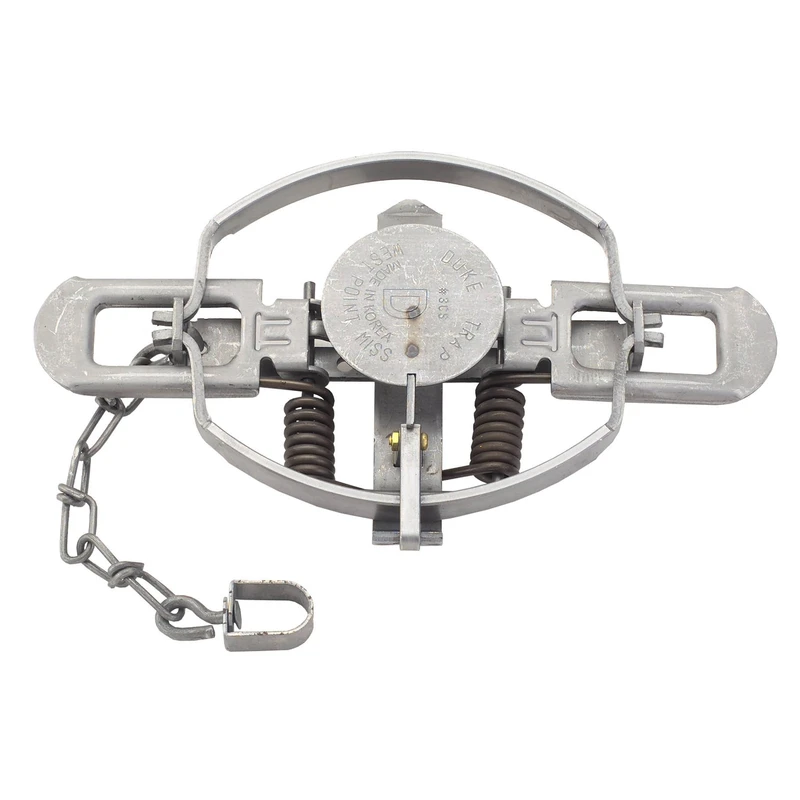 #3 Large Foot-hold Animal Trap 6 In. Jaw Spread For Beaver, Coyote, Lynx