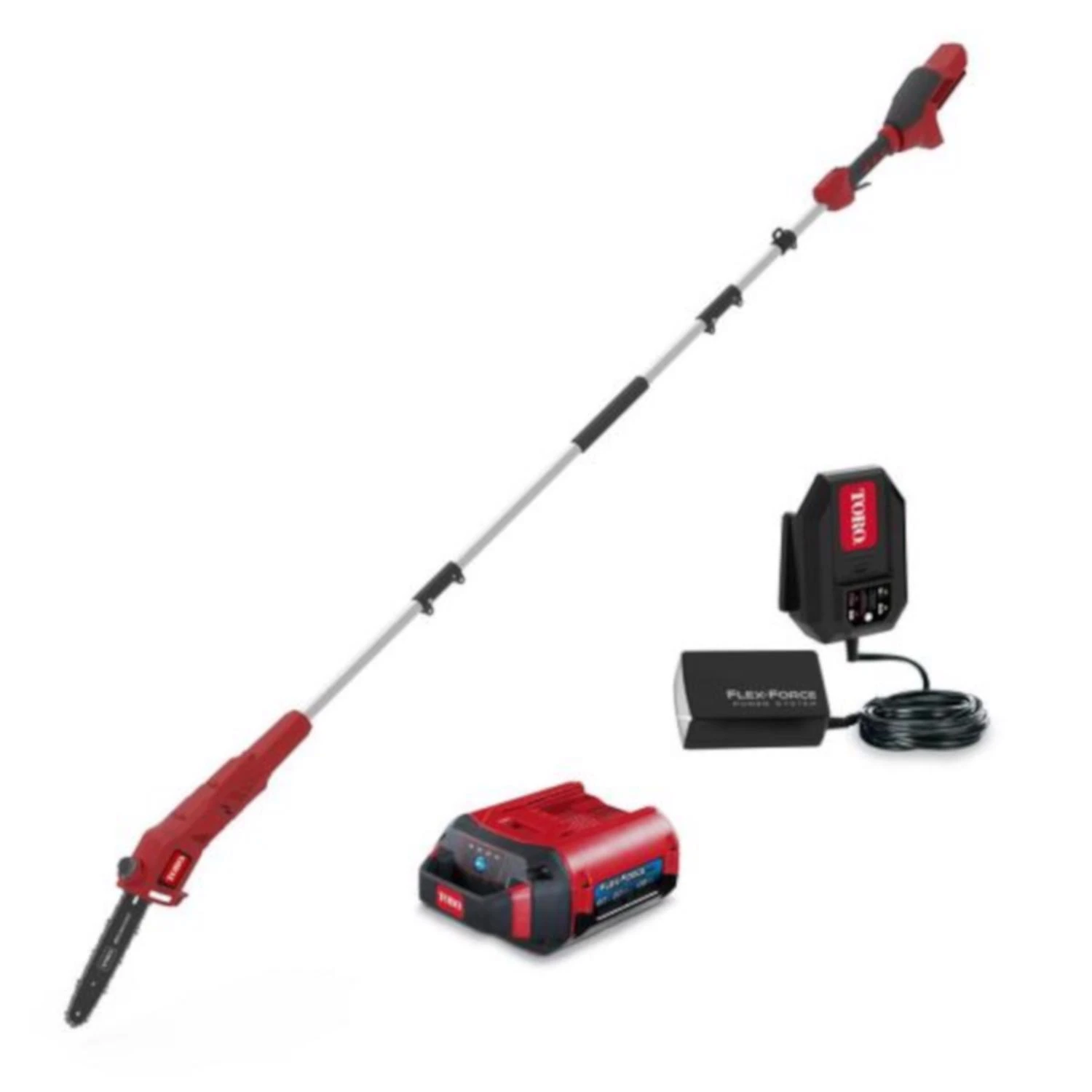 60-Volt Maximum 10 Inch Cordless Brushless Pole Saw with 8 Foot Extendable Pole