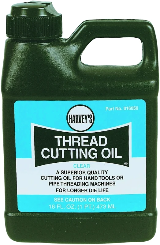 Thread Cutting Oil 1 Pint Clear For Stainless Steel And Steel