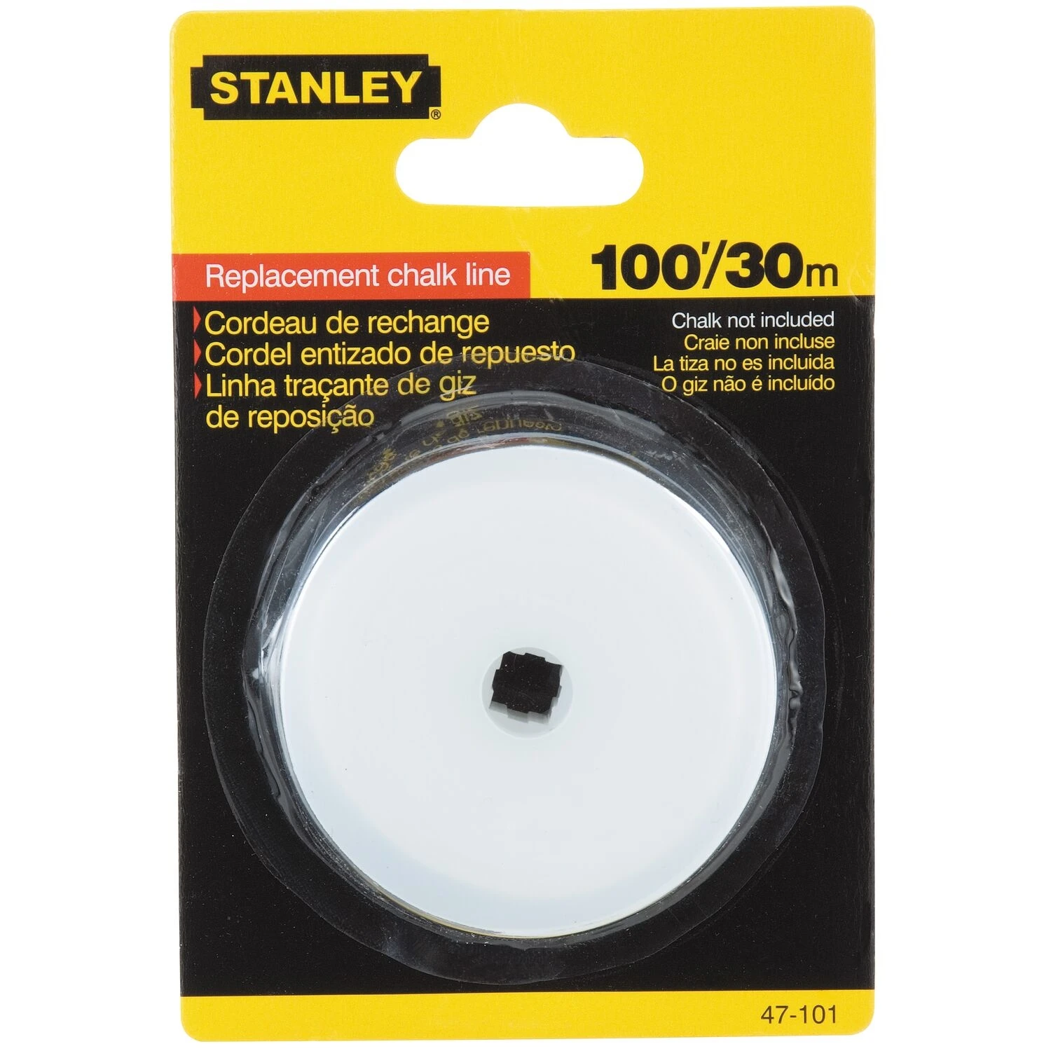 100 Ft. White Chalk Line Refill - Model 47-101
