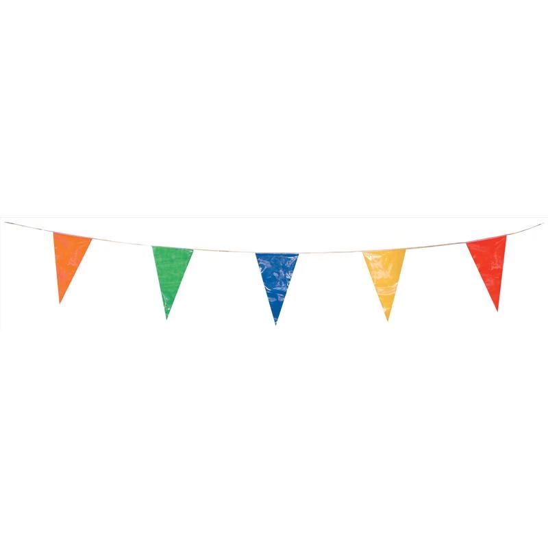 50 Ft. Multicolor Pennant Flag String - 19 In. H X 11 In. W