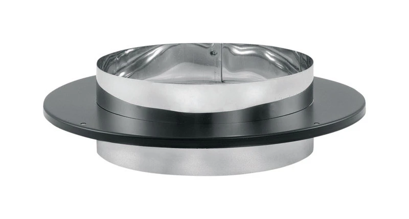 Dvl 6 In. Stainless Steel Stove Vent Pipe Adapter Model 6dvl-adc