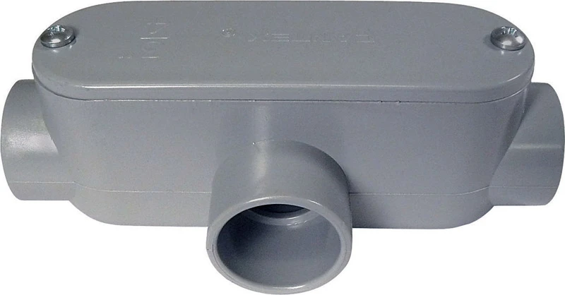 1/2 In. Diameter Pvc Conduit Body For Schedule 40 Applications