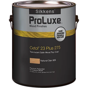 Transparent Satin Butternut Alkyd Wood Finish 1 Gallon - Uv Resistant