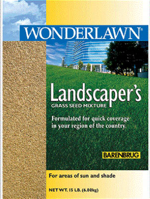 Wonderlawn Mixed Sun Or Shade Grass Seed 15 Lb - Covers 7000 Sq Ft
