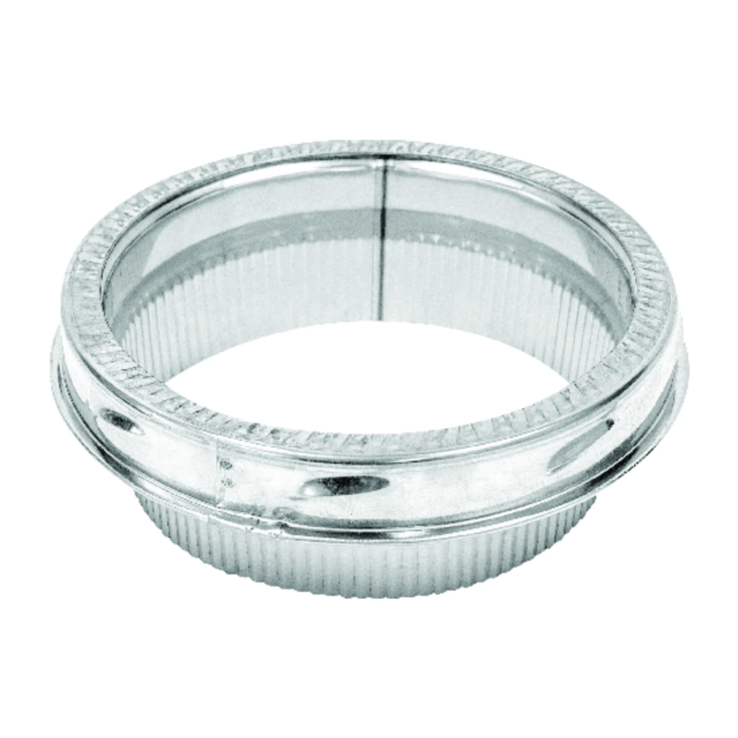 8 In. Double Wall Chimney Pipe Adapter - Stainless Steel
