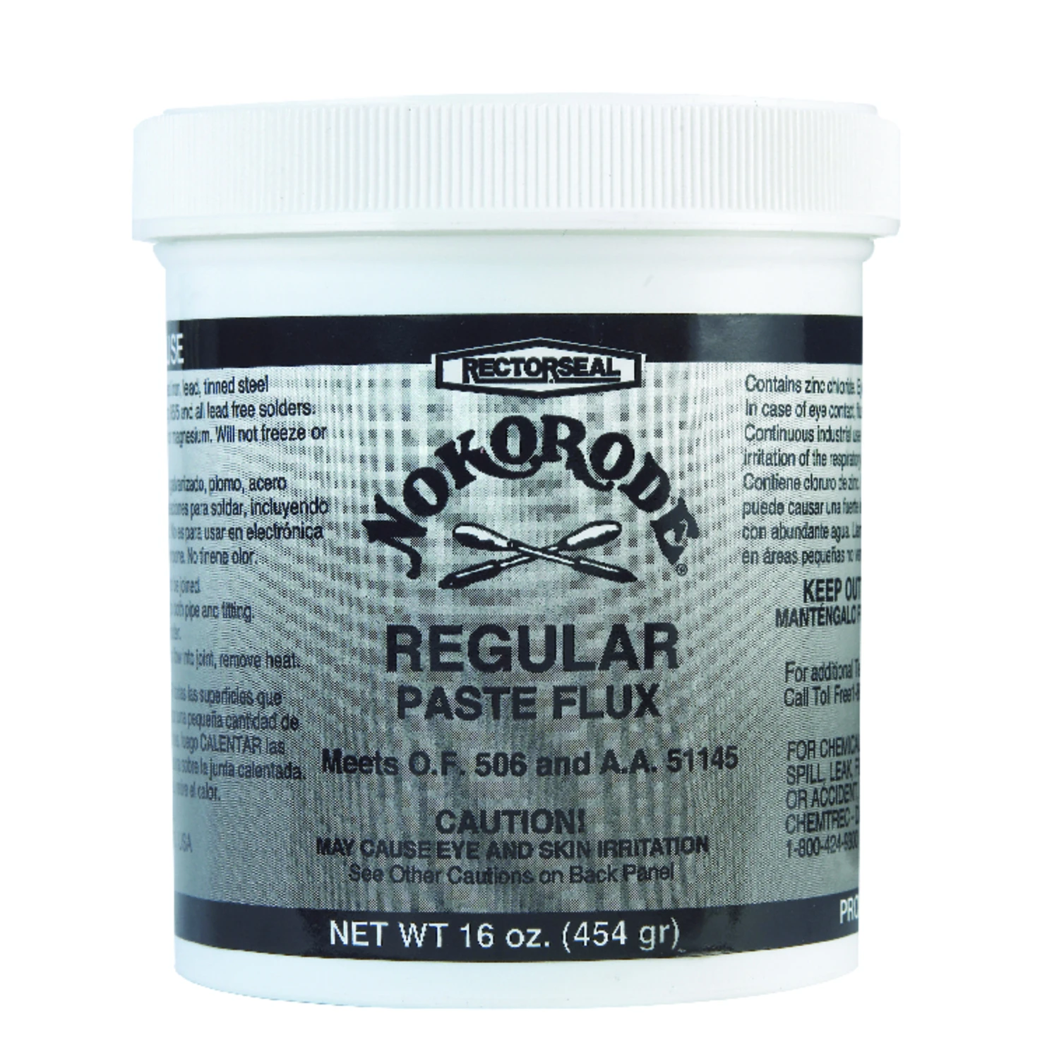 Nokorode Regular Paste Flux Soldering Flux, 16 Ounce Container