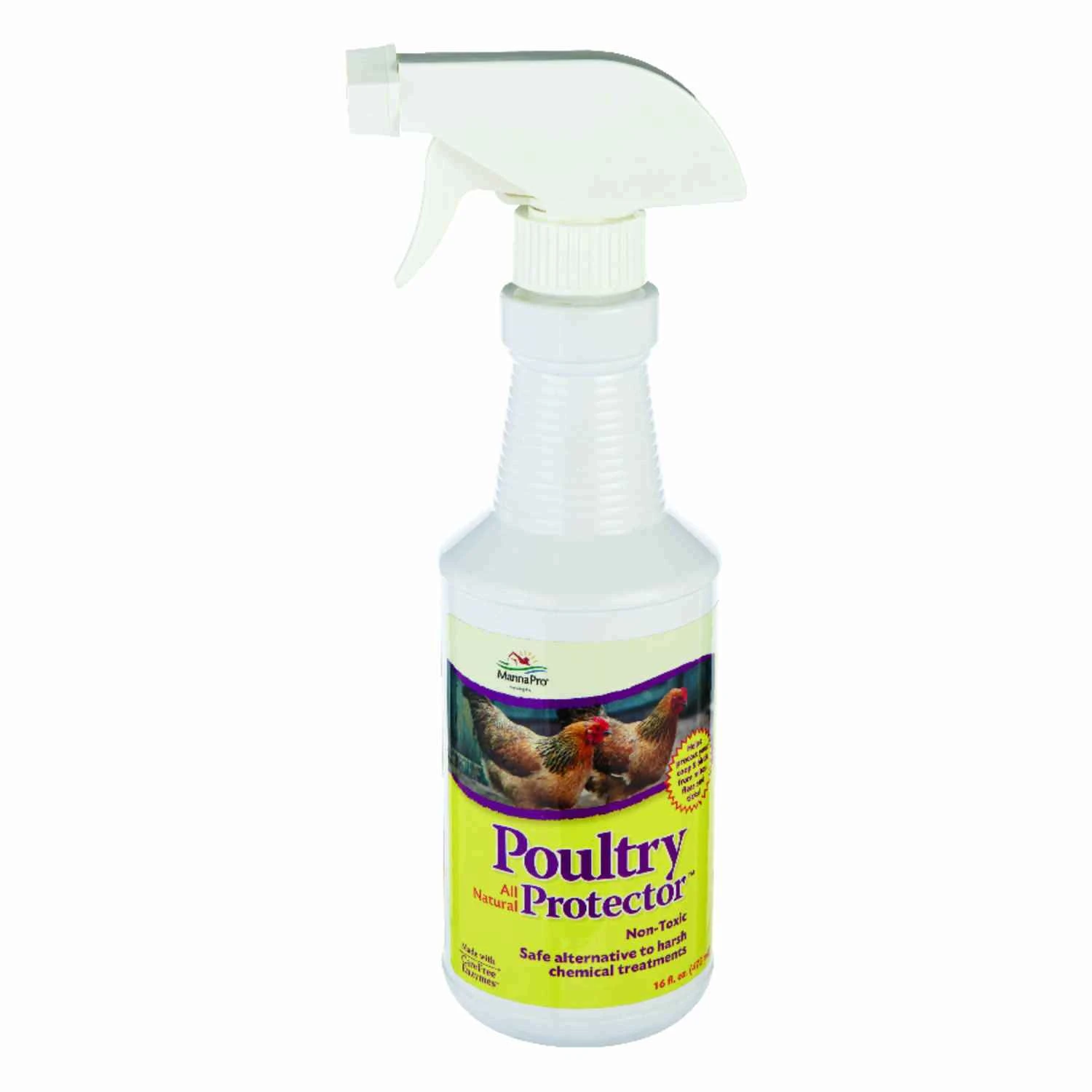 Poultry Protector Natural Insecticide, 16 Oz Ready-to-use Spray For Backyard Flocks