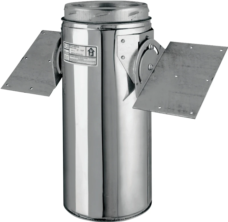 6 Inch Roof Support For Freestanding Fireplaces And Cathedral Ceilings