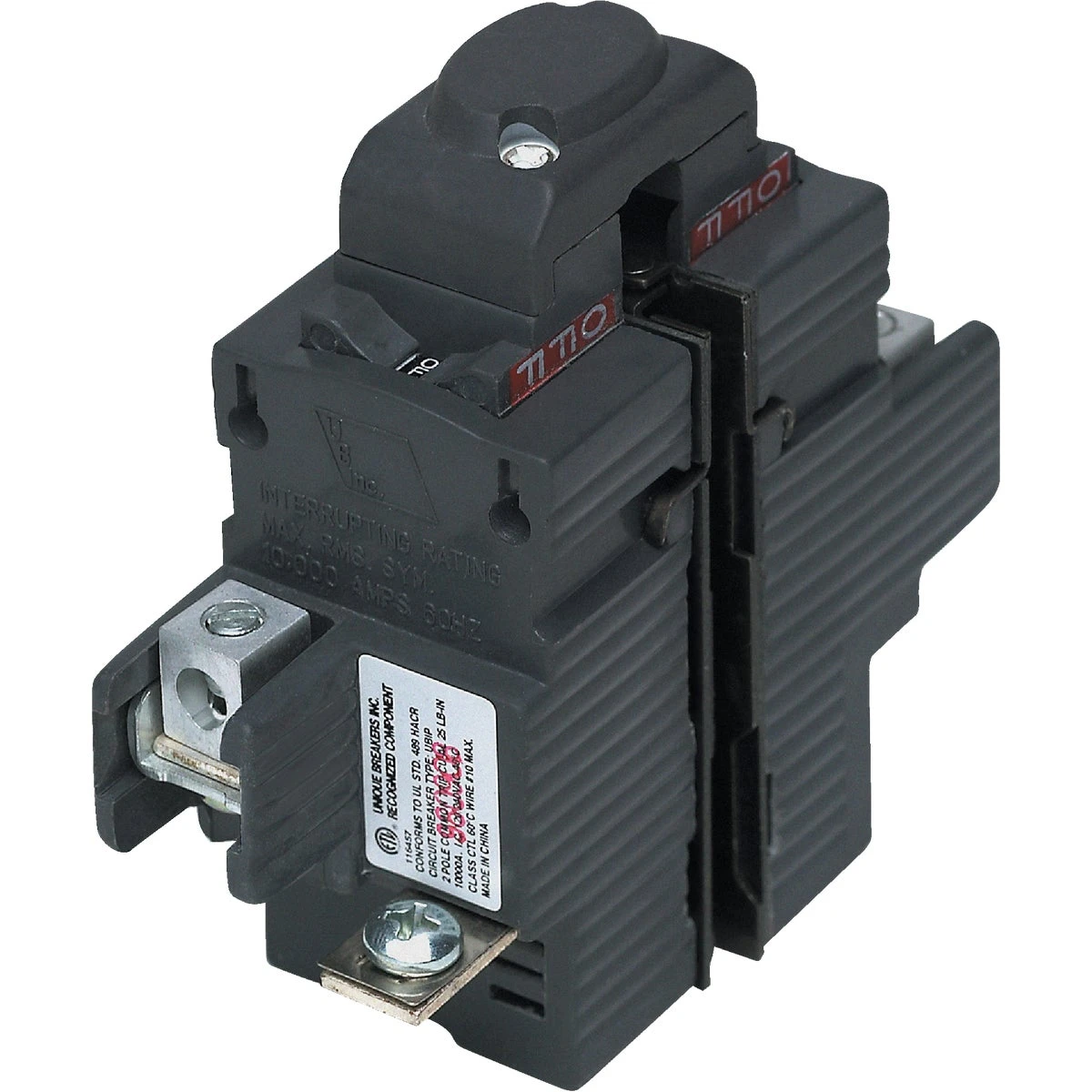 60 Amp Double Pole Circuit Breaker for Residential Electrical Panels