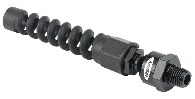 Pro 1/4 In. Barb Reusable Air Hose End With Ball Swivel - Model Rp900250bs
