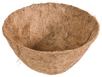 Round Coco Plant Liner, 7 Inches by 18 Inches, Durable Natural Fiber