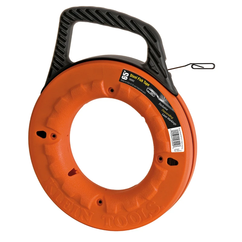 0.13 In. W X 65 Ft. L Steel Fish Tape Model 56002