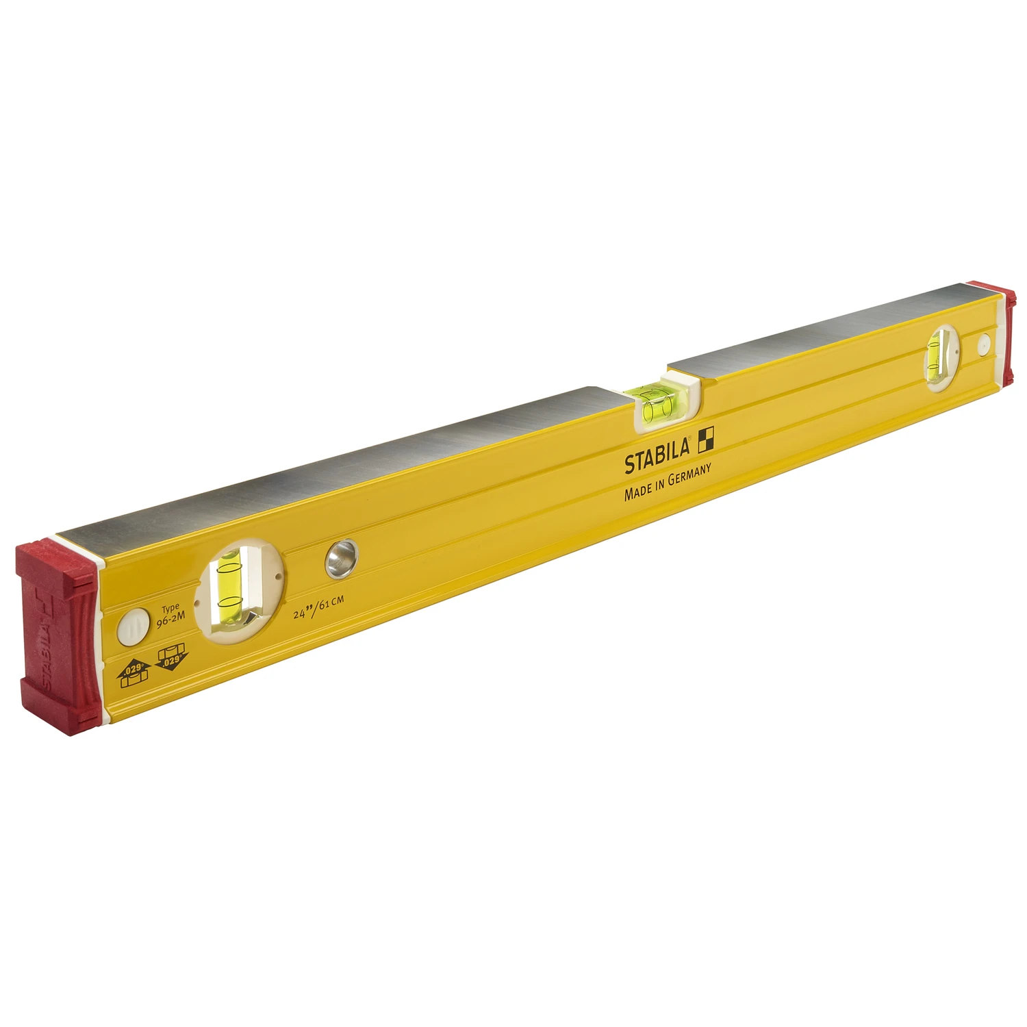 24 In. Aluminum Magnetic Heavy-duty Box Level With 3 Vials