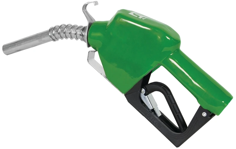 Aluminum Fuel Nozzle With Hook, 3/4-inch Automatic Shut-off, Model N075dau10