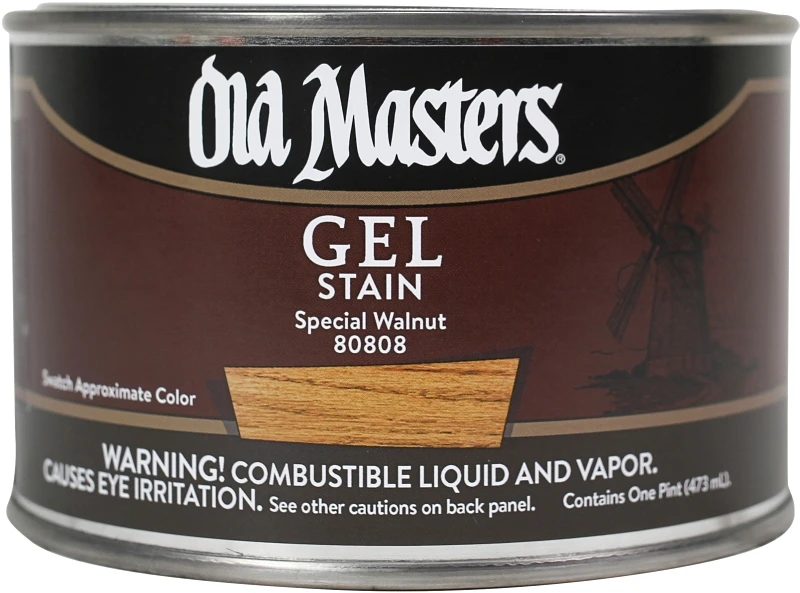 Special Walnut Oil-based Gel Stain 1 Pint For Wood Finishing