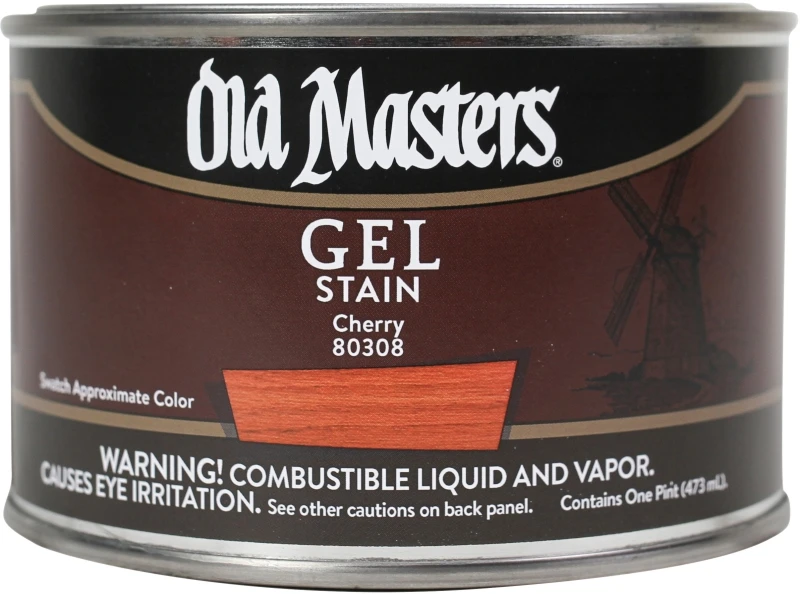 Cherry Oil-based Gel Stain 1 Pint - Semi-transparent Finish