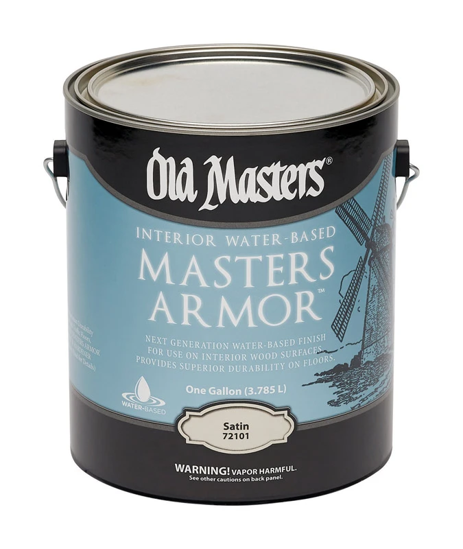 Masters Armor Satin Clear Water-based Floor Finish 1 Gallon