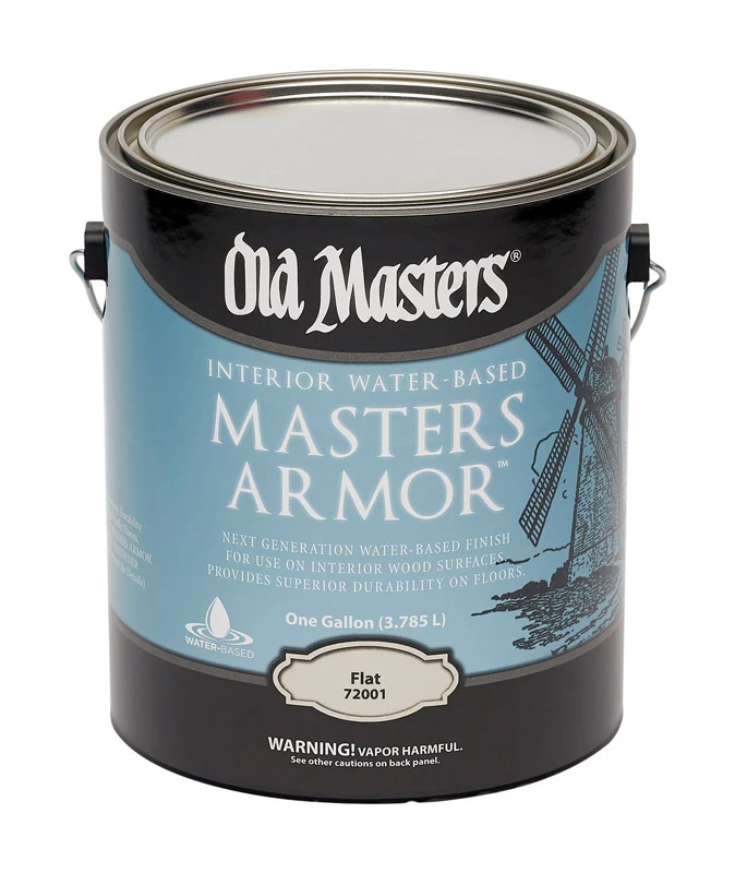 Masters Armor Flat Clear Water-based Floor Finish 1 Gallon