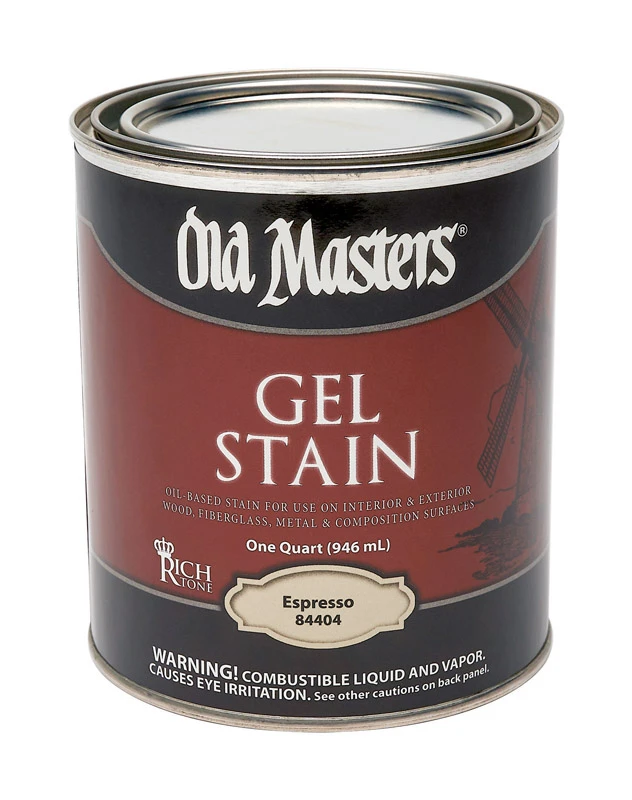 Semi-transparent Espresso Oil-based Gel Stain 1 Quart - Model 84404
