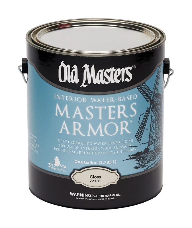 Masters Armor Gloss Clear Water-based Floor Finish 1 Gallon