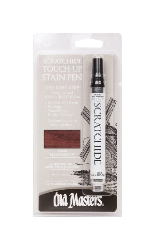 Scratchhide Red Mahogany Touch-up Stain Pen 0.5 Oz - Model 10050