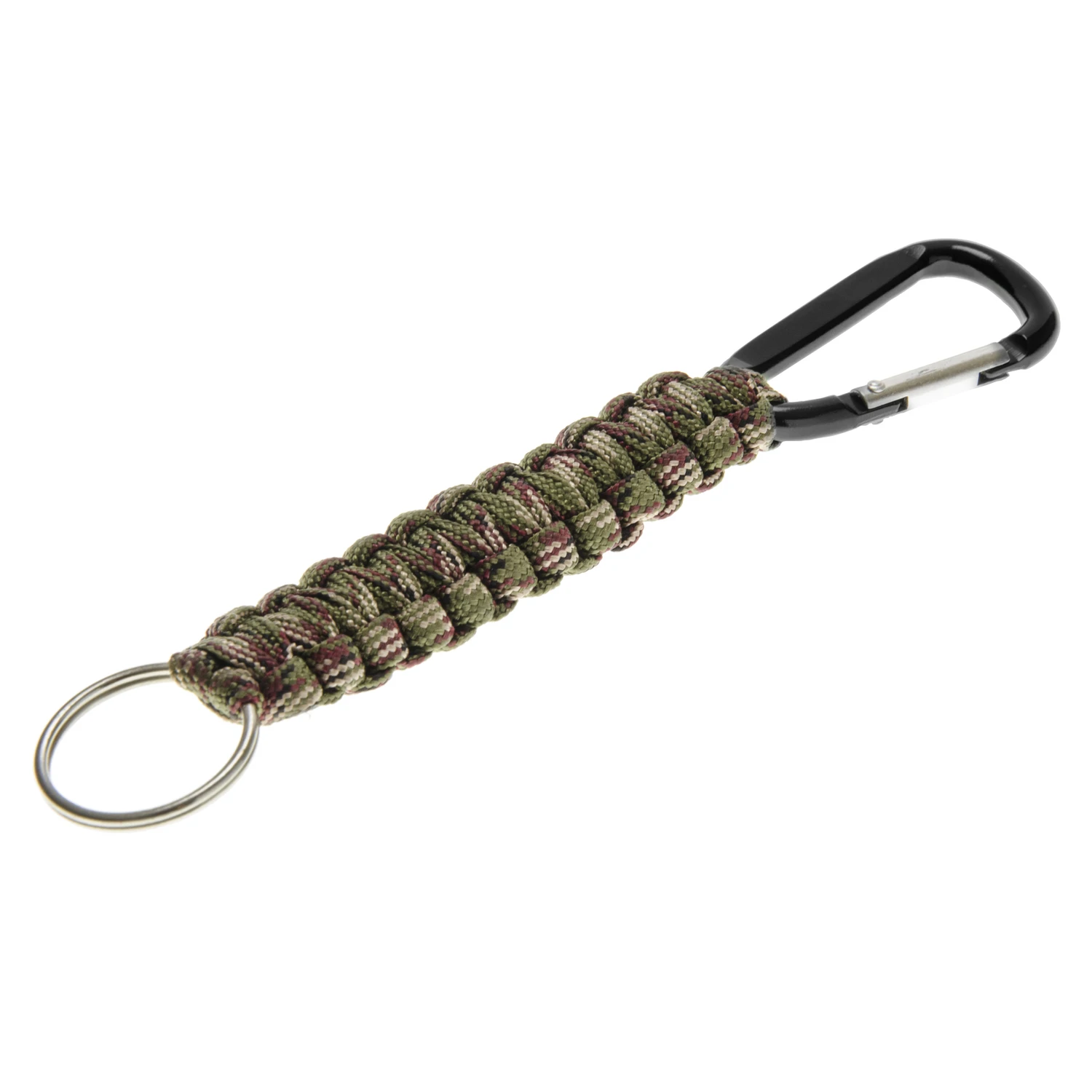 Paracord C-clip Key Ring U12301 - 4 Ft. Heavy-duty, Assorted Colors