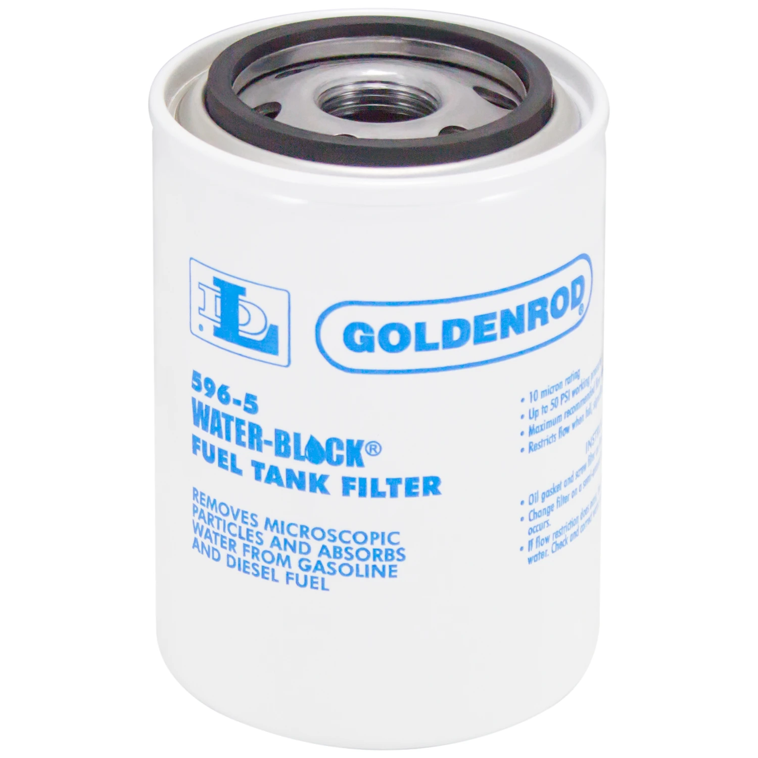 Steel Replacement Fuel Filter 25 Gpm For Water-block Models 596 And 596-3/4