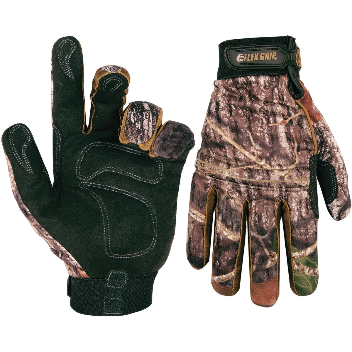 Unisex Winter Work Gloves Mossy Oak Large - High Dexterity Insulated Gloves