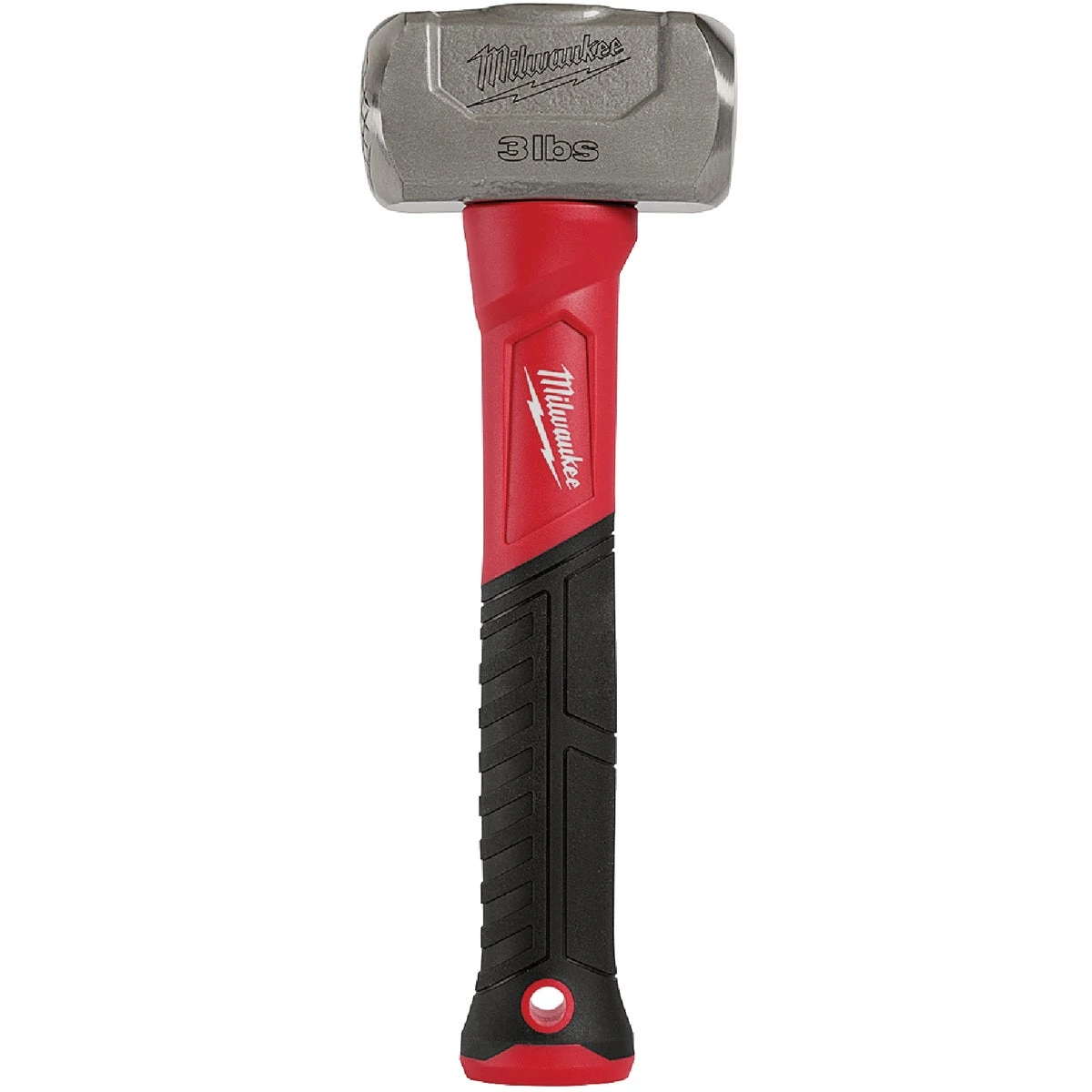 3 Lb. Forged Steel Drilling Hammer With Fiberglass Handle - Model 48-22-9310