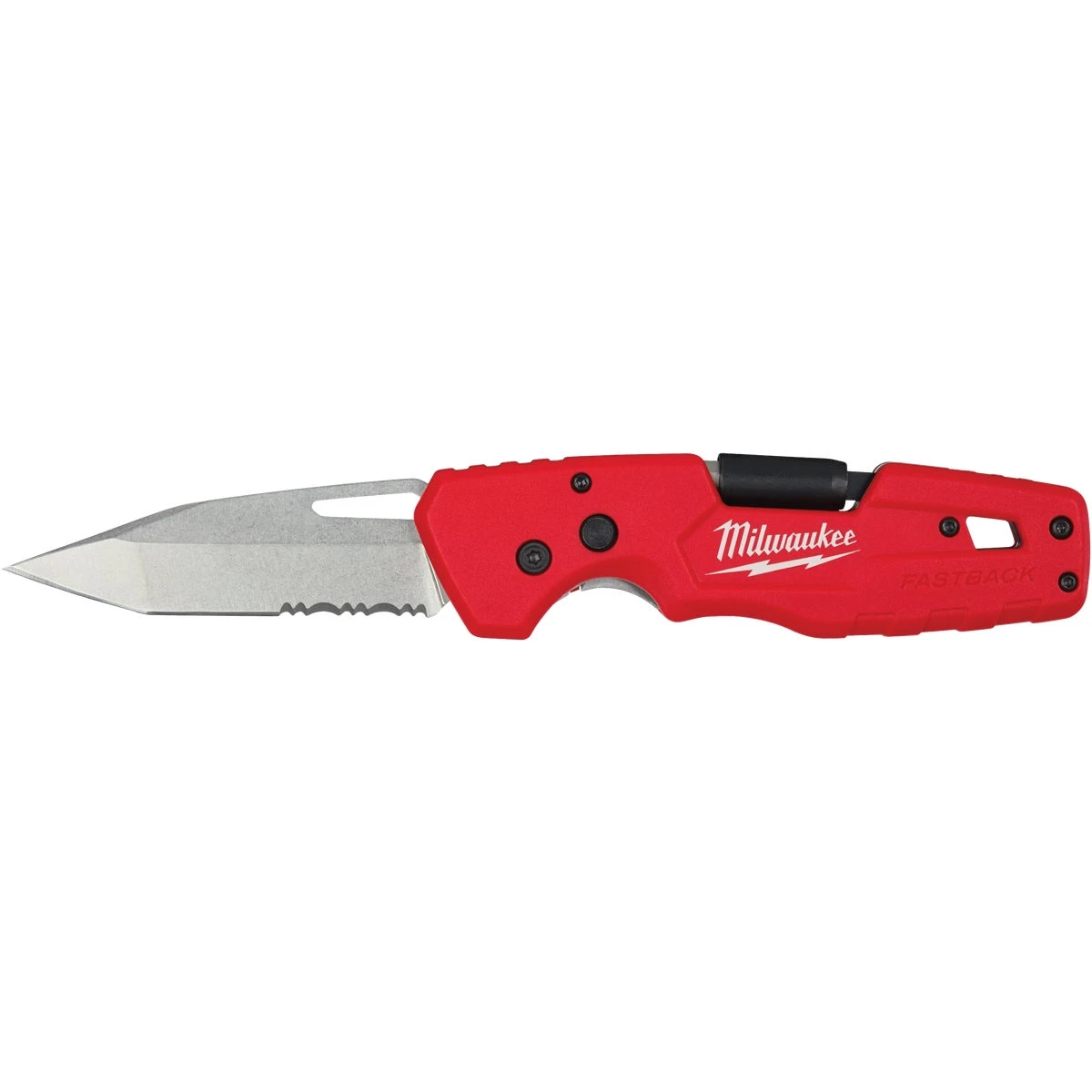 Fastback 3 In. 5-in-1 Folding Knife With Tanto Blade And Bit Holder