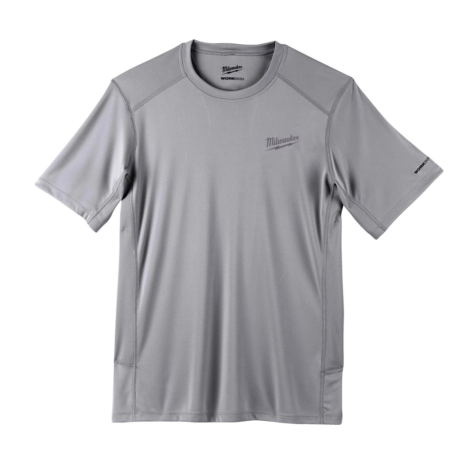 Medium Gray Short Sleeve Men's Lightweight Performance Shirt