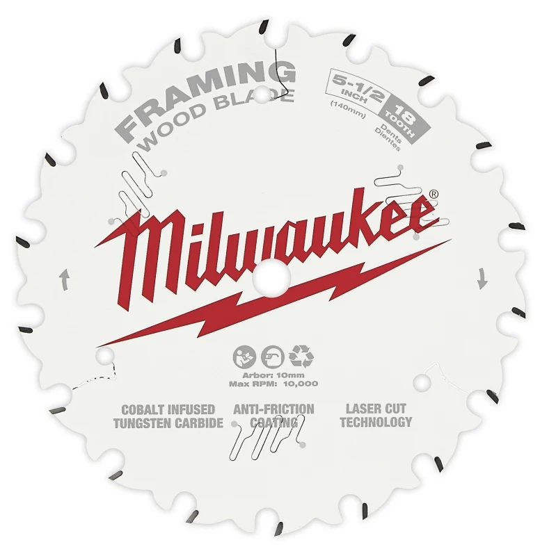 Milwaukee 5-1/2 In. 18-Tooth Framing Circular Saw Blade