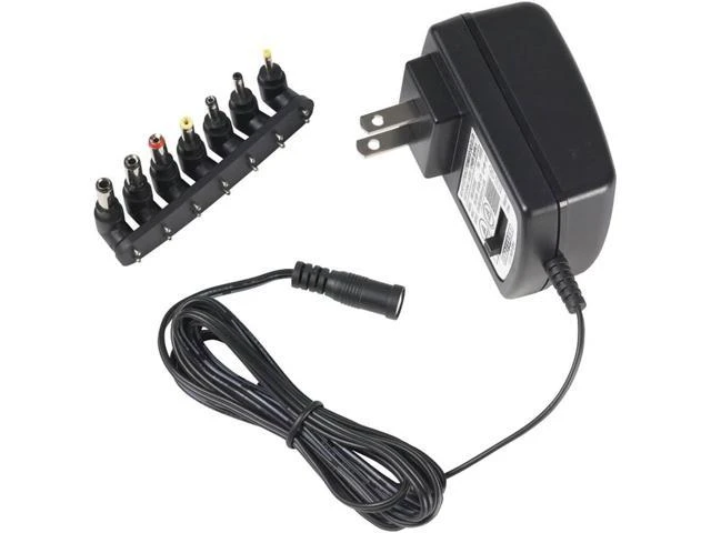 Universal Ac/dc Adapter Pad2500wzv - 2500ma Power Supply With 7 Tips