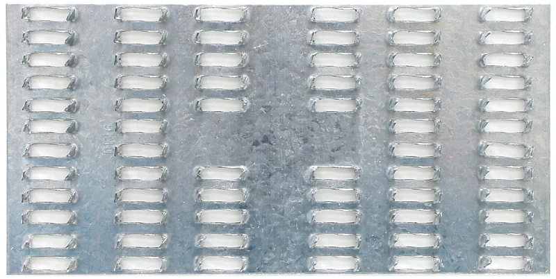 Mending Plate, 1 Inch by 4 Inch, Steel, Zinc Plated, 1 Piece