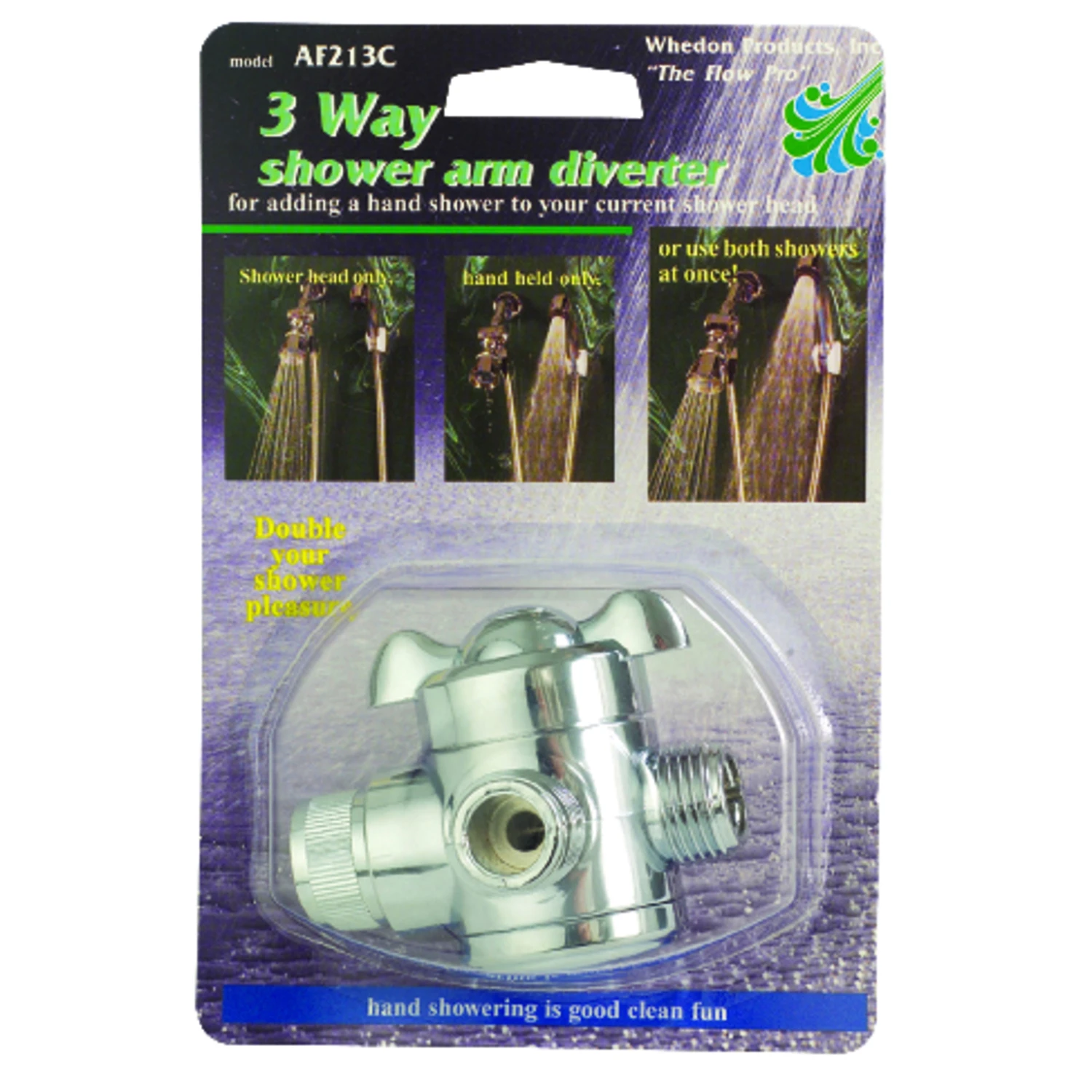Chrome Abs 2.5 In. Showerhead Diverter Valve - Model Af213c