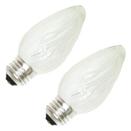 2PK 25W WHT FLAME CEIL FAN MED