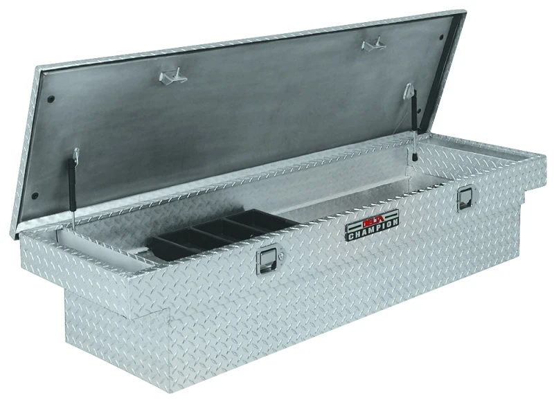 Aluminum Full Size Crossover Truck Tool Box With Gear Lock, 70 In.