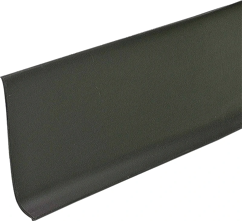M-d 4 In. H X 48 In. L Black Vinyl Wall Base - Self-adhesive Cove Moulding