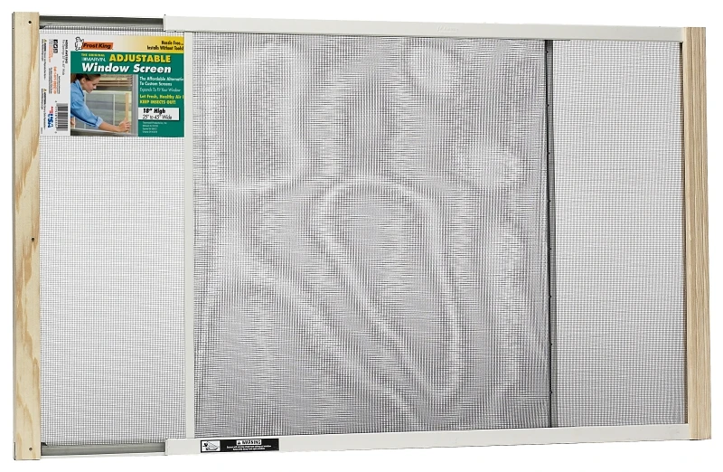Wb Marvin 25-45 In. W Steel Adjustable Window Screen