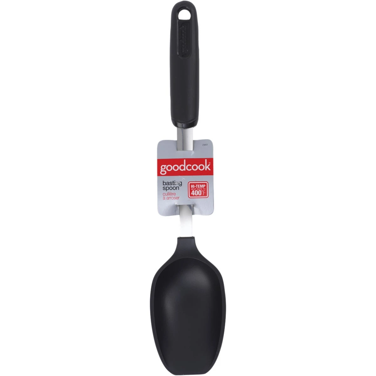 13 In. High Temperature Nylon Spoon With Stainless Steel Shaft