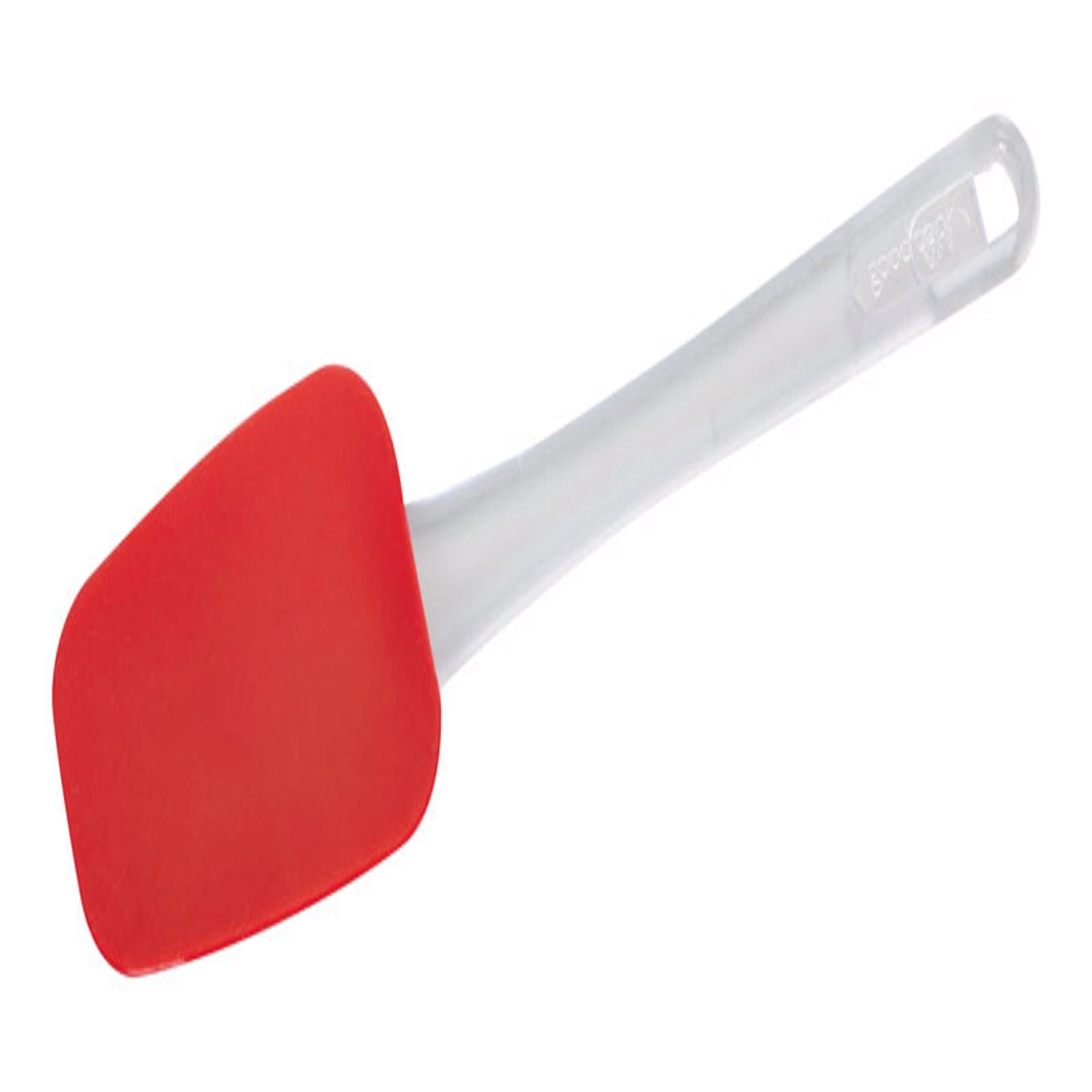 Good Cook Red/Clear Silicone Spoon Spatula 1 pk