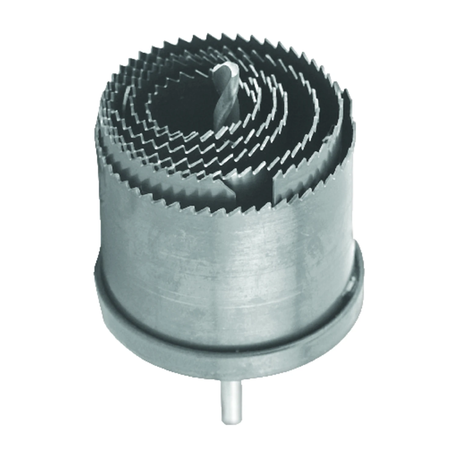 GreatNeck Assorted in. Steel 1 in. L X 1/4 in. D 7-in-1 Hole Saw