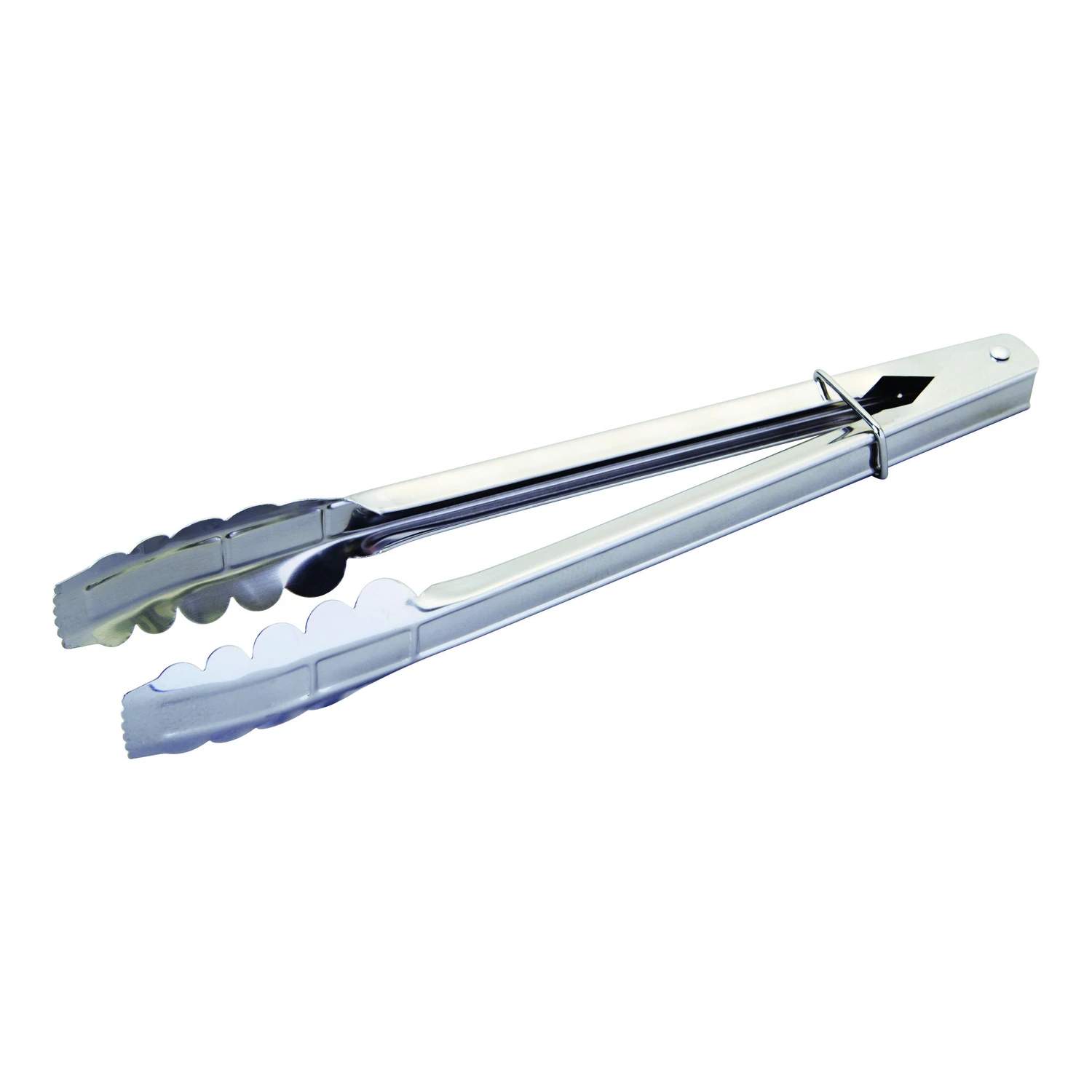 Chrome-Plated Tongs, 12 In.