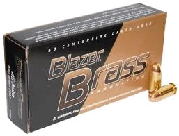Blazer Brass .45 Acp 230 Grain Full Metal Jacket Ammunition - 50 Rounds