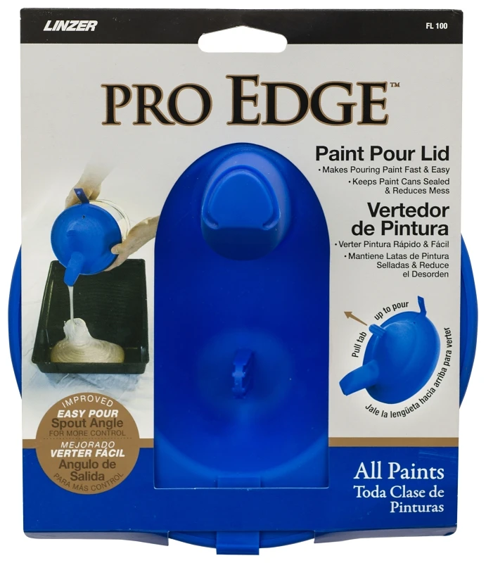 Pro Edge 1 Gallon 6.75 Inch Paint Pour Lid With Collapsible Spout
