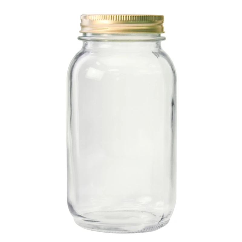 Glass Canning Jars, 1-Qt, 12-Pk.
